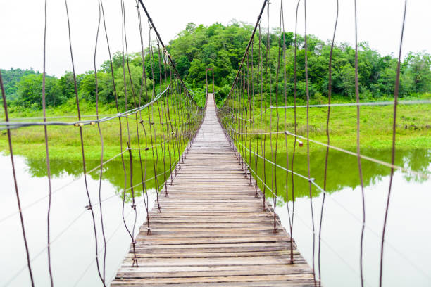 istock Rope bridge in Kaeng Krachan National Park 638848276