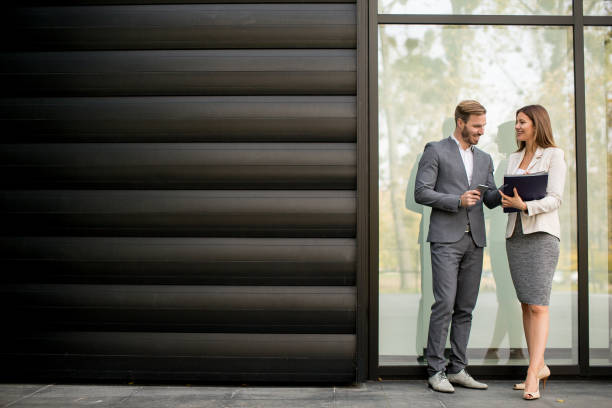 istock Young business people outdoor 638852748