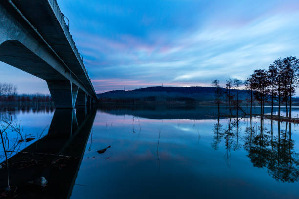 istock panoramic view of river in natural park 638863404