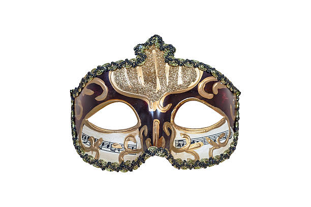 istock Carnival mask isolated on white background 638863994