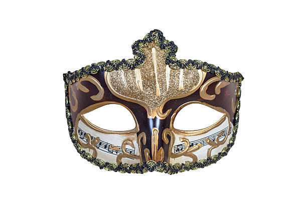 istock Carnival mask isolated on white background 638864030