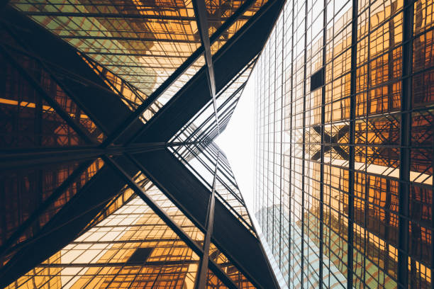istock low angle view of skyscrapers 638864456
