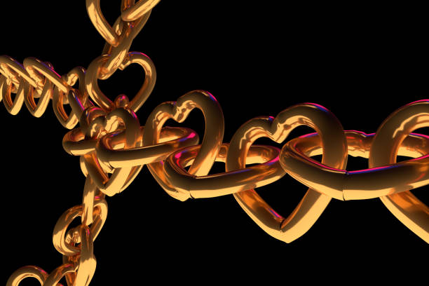 istock chains of golden hearts 638864828