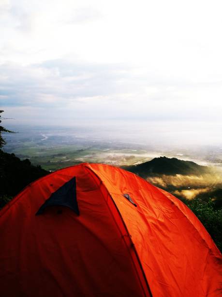 istock Morning view at top of mountain 638866748