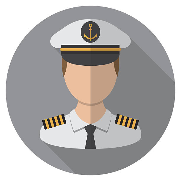 boat captains icon - industrial ship military ship shipping passenger ship stock-grafiken, -clipart, -cartoons und -symbole