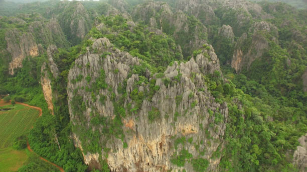 istock Limestone mountain at Noen Maprang in Thailand 638873448