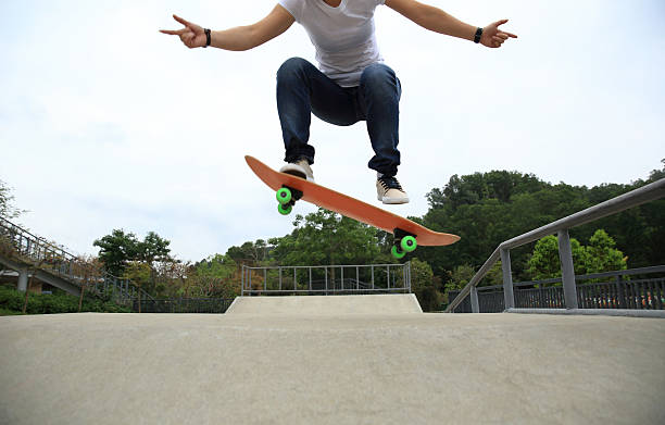 istock young skateboarder skateboarding at skatepark 638875568