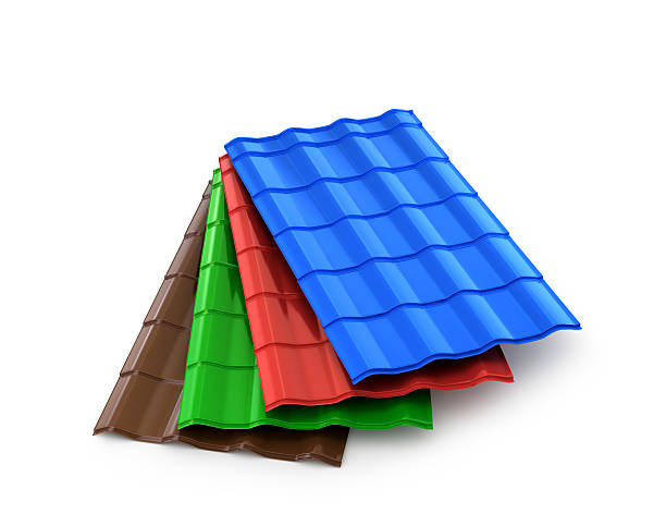 istock Colorful metal sheet. 638878674
