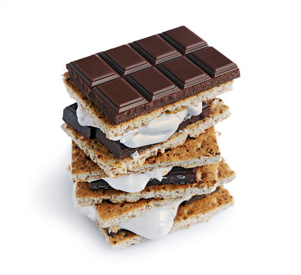 istock Fresh homemade smores with marshmallows, chocolate and graham crackers 638881510