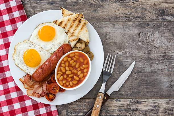istock Traditional full English breakfast 638881540