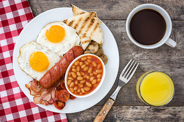 istock Traditional full English breakfast 638881956