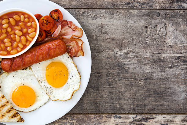 istock Traditional full English breakfast 638882820