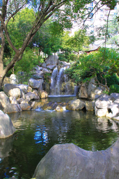 istock Japanese garden pond 638884144
