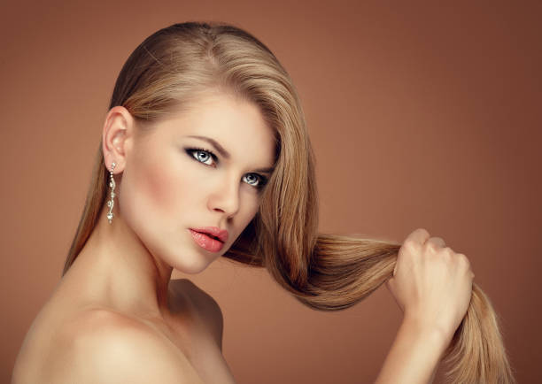 istock Fashion hairstyle model 638885098