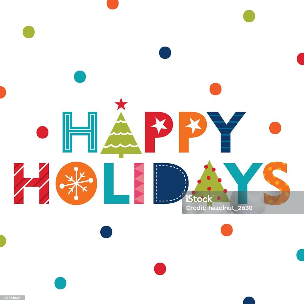 Fun Holiday Design Fun Holidays Stock Illustration - Download Image Now - Celebration ...