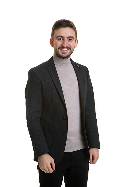 istock Young business man smiling and looking at camera 638888382