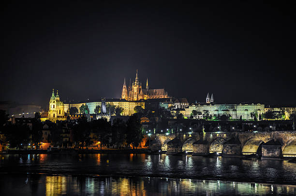 istock Prague Castle at night, Prague, Czech Republic 638891400
