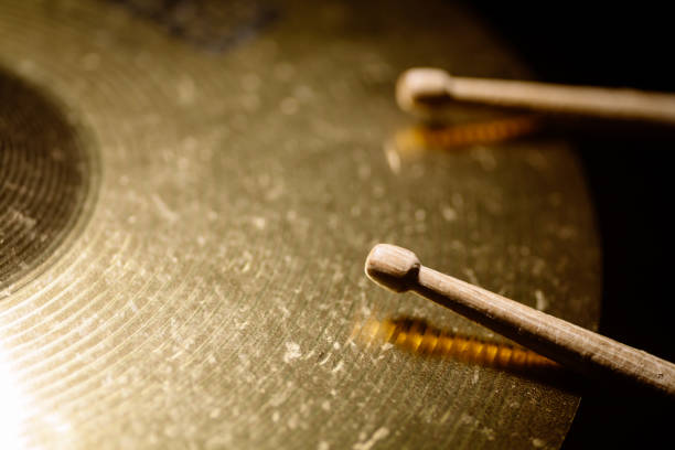 istock Drum sticks and cymbal detail 638892920