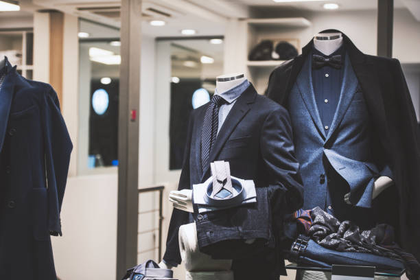 istock Men elegant clothing showcase 638896006