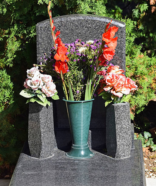 istock Tombstone in the public cemetery 638898312