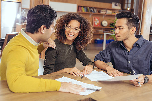 istock Couple renting a townhouse 638898516