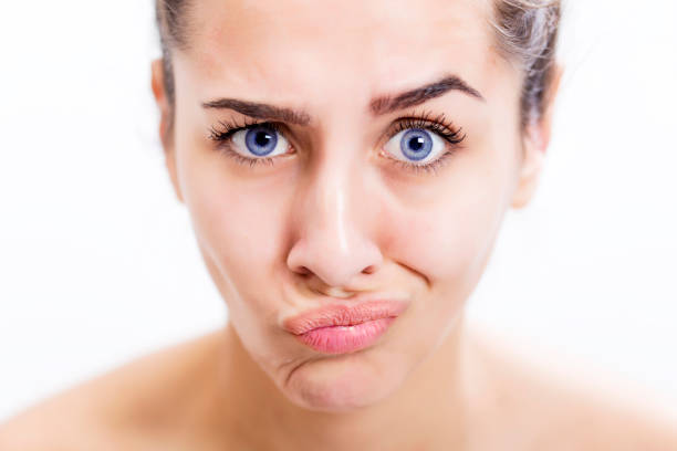 istock Face of serious young woman 638906426