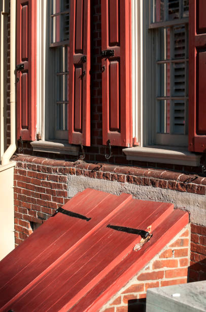istock Old vintage city building facade 638907164