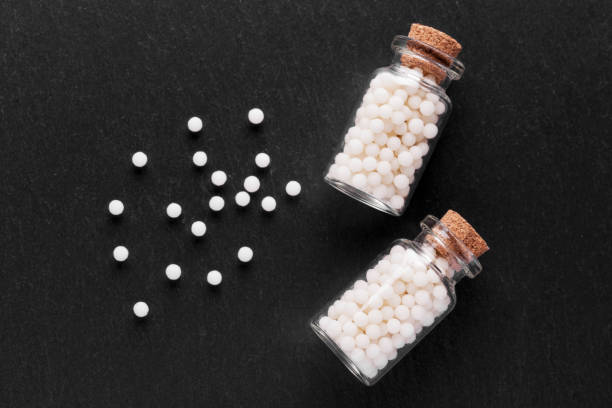 istock Closeup image of homeopathic medicine 638909556