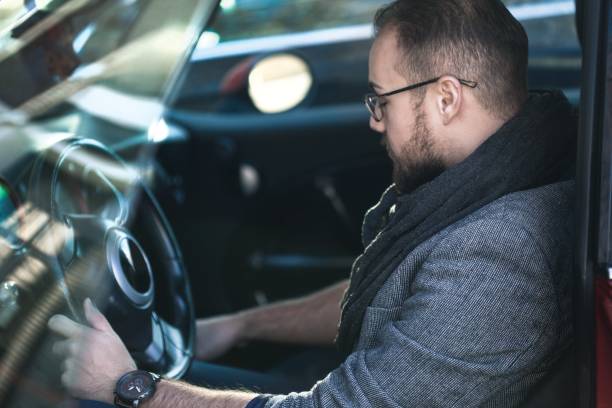 istock Handsome man on a road trip 638910220