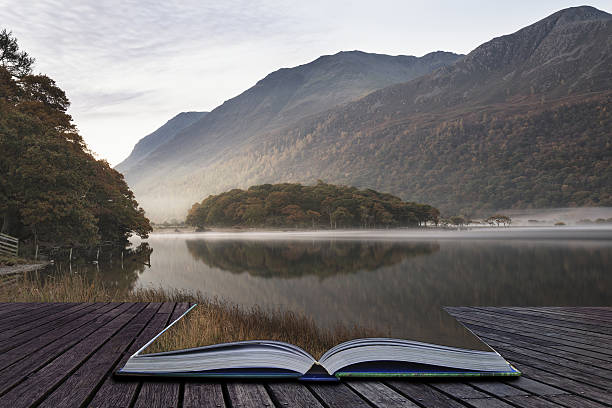 istock Beautiful Autumn Fall landscape image of Crummock Water 638914400