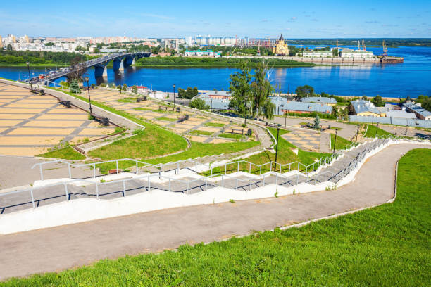 istock Nizhny Novgorod aerial view 638915652
