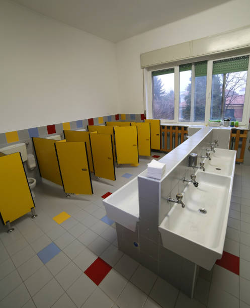 istock inside a bathroom of a nursery school 638918294