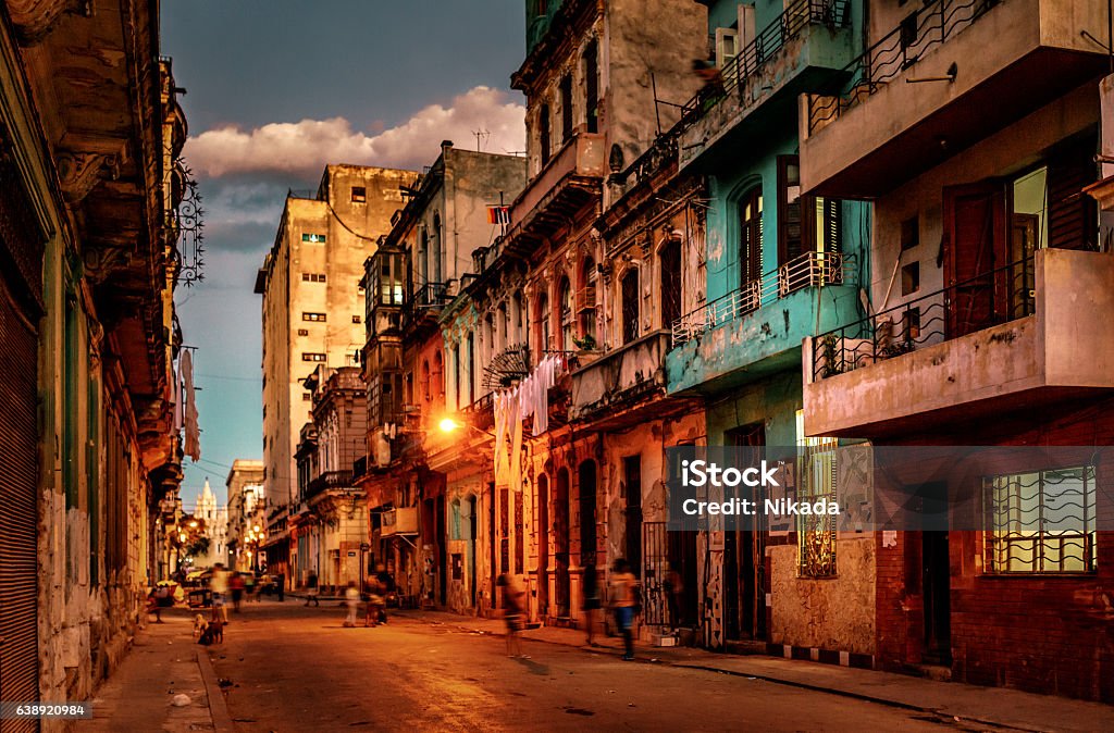 Streets Of Havana Cuba At Dusk Stock Photo - Download Image Now - Havana, Cuba, Night - iStock Streets Of Havana Cuba At Dusk Stock Photo - Download Image Now - Havana, Cuba, Night - iStock