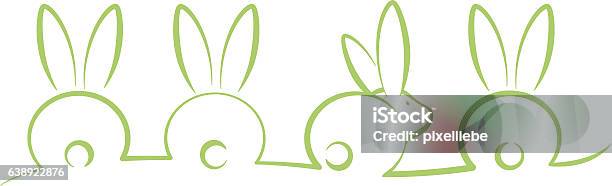 La Pasqua Gatti - Immagini vettoriali stock e altre immagini di Uovo di Pasqua - Uovo di Pasqua, Coniglietto di Pasqua, Pasqua