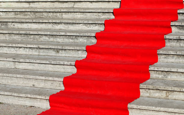 istock long red carpet on the wide steps of historic building 638924496