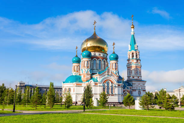 istock The Dormition Cathedral, Omsk 638926940