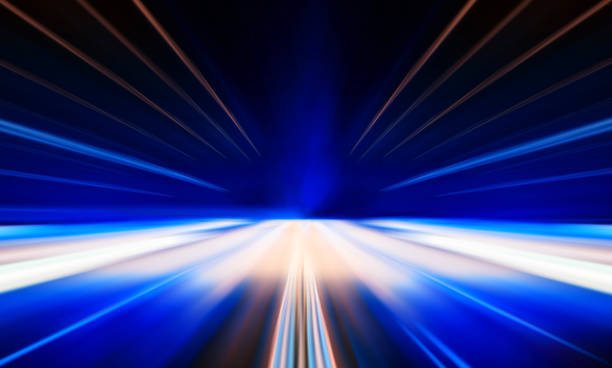 istock Horizontal vivid digital business centered teleport abstraction 638928260