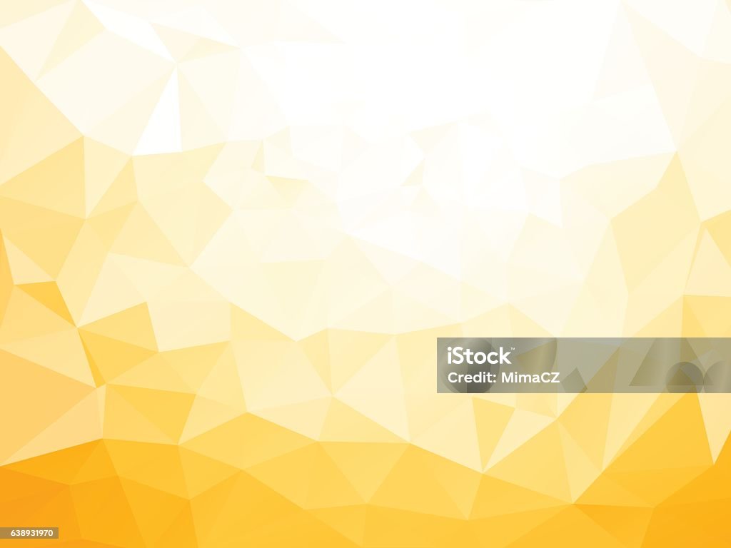 geometrisches gelbes Muster - Lizenzfrei Bildhintergrund Vektorgrafik
