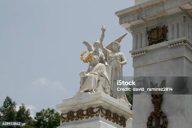 Detail Of Monument Hemicycle Dedicated To Benito Juárez Stock Photo - Download Image Now