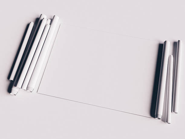 istock Branding identity mock up. 3D illustration 638937192