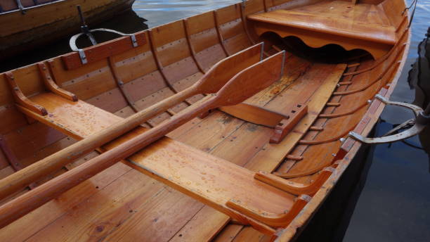 istock Wooden Rowing Boat 638942362