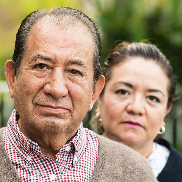 istock Caring, hispanic nurse and elderly senior patient in nursing home 638943886