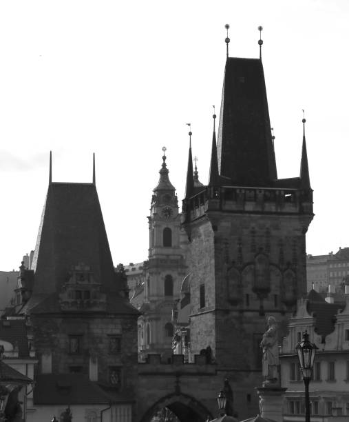 istock medieval tower of the Charles Bridge 638947370