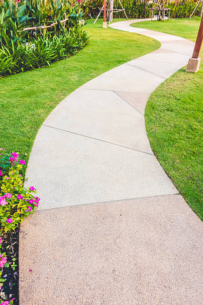 istock Footpath to the garden 638948064