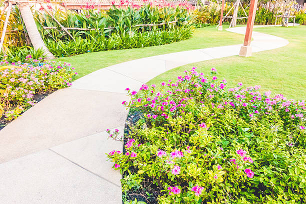 istock Footpath to the garden 638948102