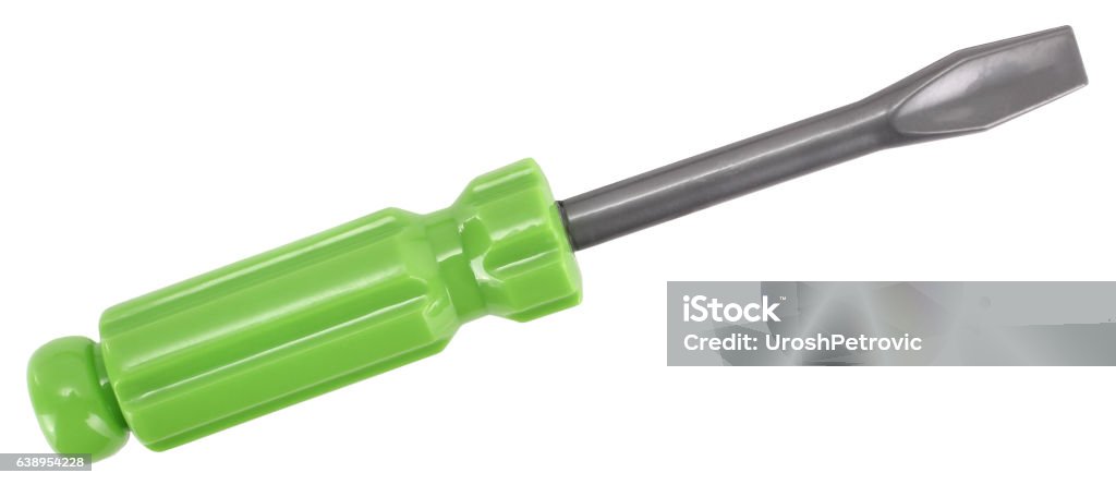 Toy screwdriver This is a toy screwdriver. Screwdriver Stock Photo