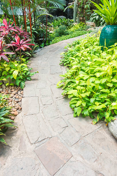 istock Footpath to the garden 638957426