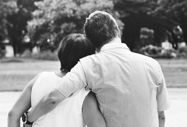 istock Senior Asian Couple Outdoors Nature Concept 638961086