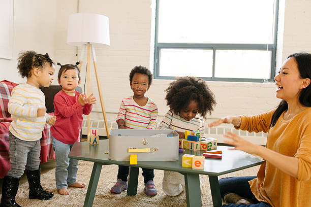 istock Daycare and dancing time for toddlers 638966230