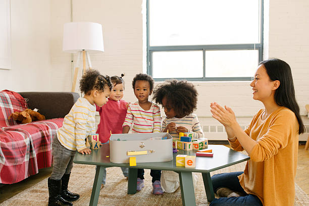 istock Daycare and dancing time for toddlers 638966256